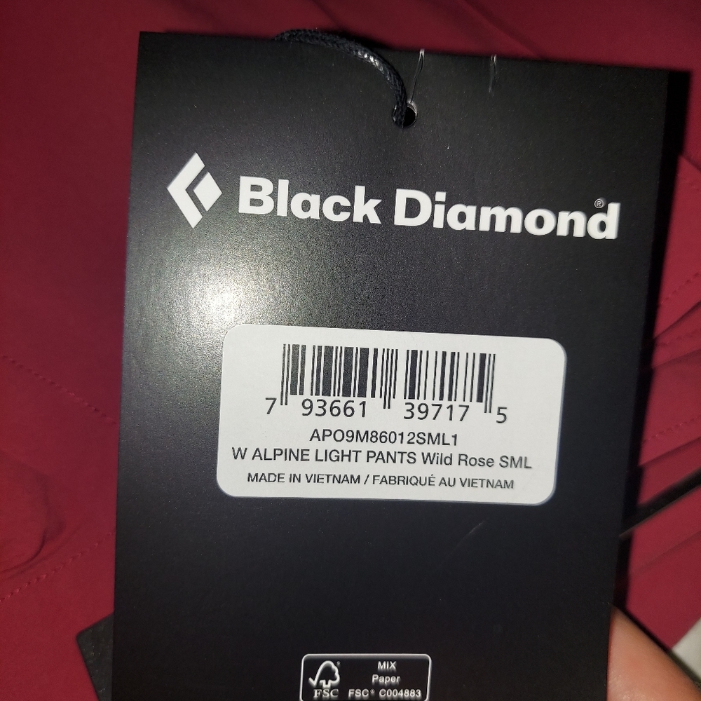 Black Diamond Hiking climbing l alpine pants